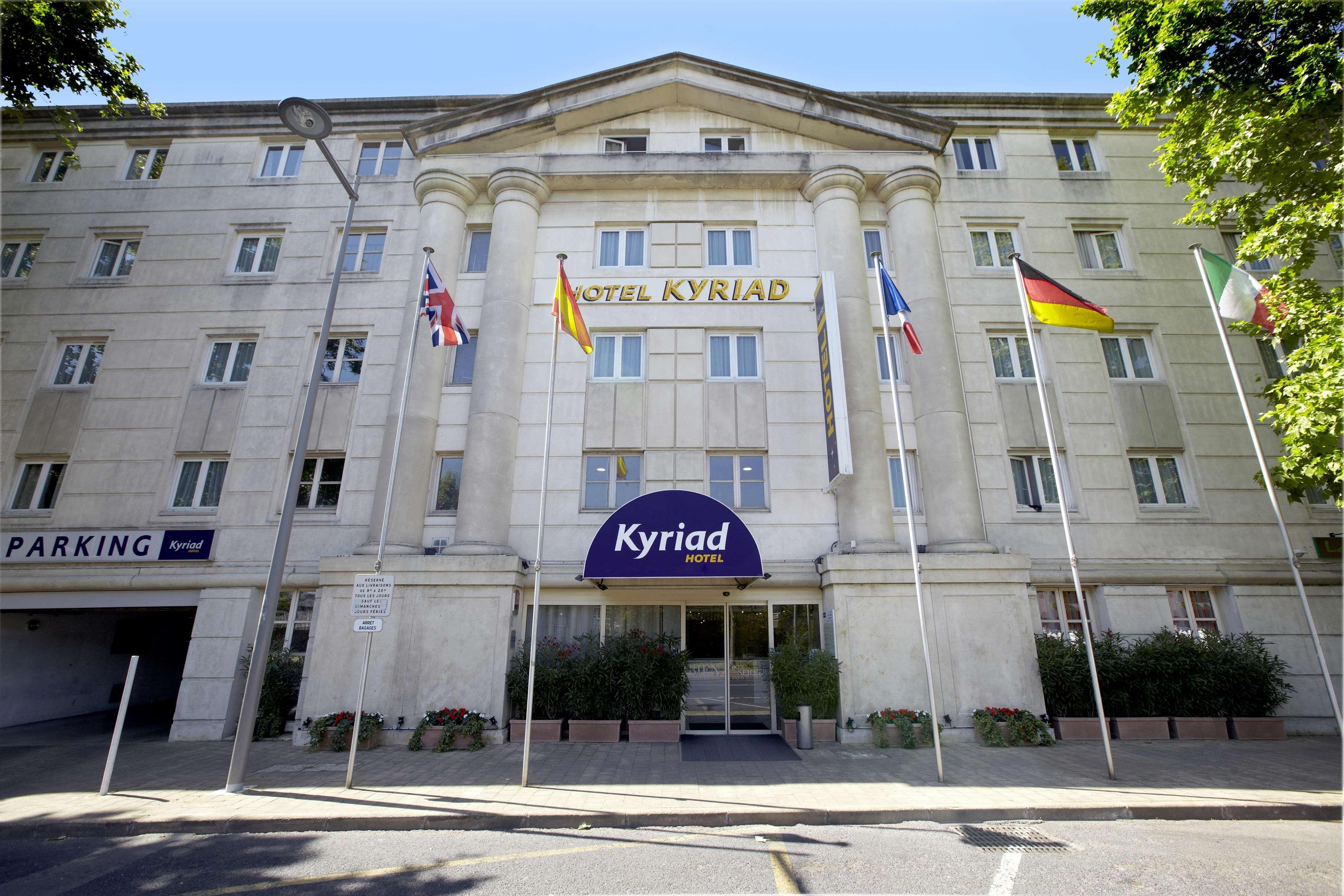 Kyriad Hotel Montpellier Centre Antigone Eksteriør billede